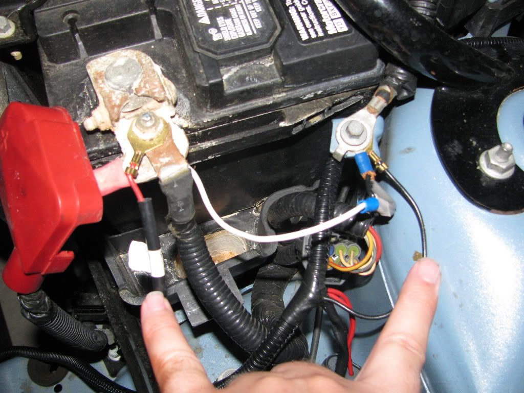 Ford edge battery terminal removal